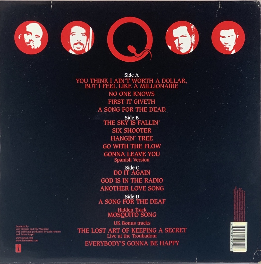 Queens of the Stone Age – Songs for the Deaf (2LPs usado) | Tracks Rio
